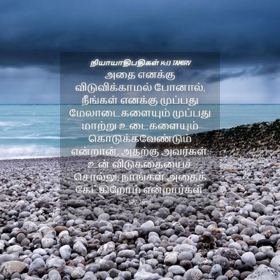 Picture 04 - நியாயாதிபதிகள் 14:13 TAMIRV - அதை எனக்கு - Bible Verse Picture