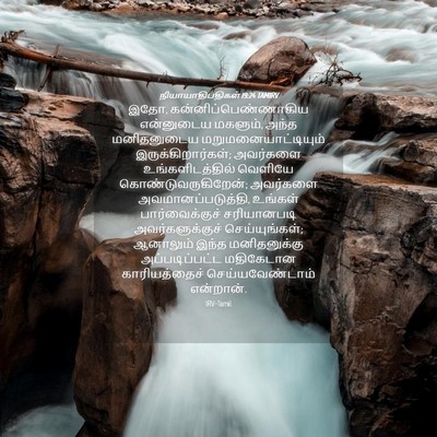 Picture 04 - நியாயாதிபதிகள் 19:24 TAMIRV - இதோ, - Bible Verse Picture