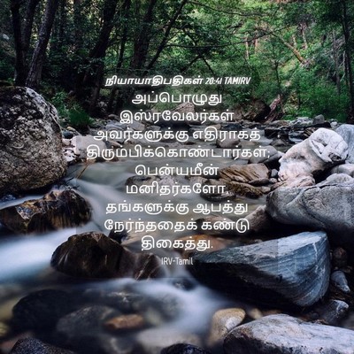 Picture 04 - நியாயாதிபதிகள் 20:41 TAMIRV - அப்பொழுது - Bible Verse Picture