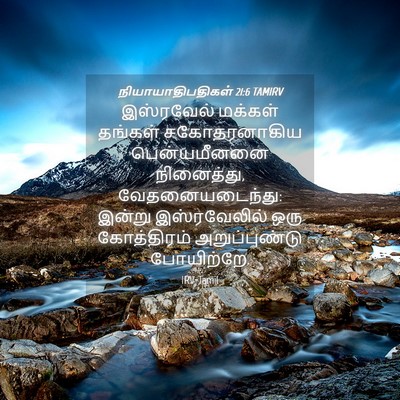 Picture 04 - நியாயாதிபதிகள் 21:6 TAMIRV - இஸ்ரவேல் மக்கள் - Bible Verse Picture