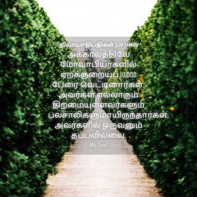 Picture 04 - நியாயாதிபதிகள் 3:29 TAMIRV - அக்காலத்திலே - Bible Verse Picture