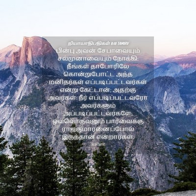 Picture 04 - நியாயாதிபதிகள் 8:18 TAMIRV - பின்பு அவன் - Bible Verse Picture