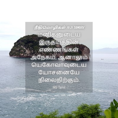 Picture 04 - நீதிமொழிகள் 19:21 TAMIRV - மனிதனுடைய - Bible Verse Picture