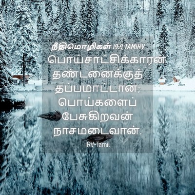 Picture 04 - நீதிமொழிகள் 19:9 TAMIRV -  - Bible Verse Picture
