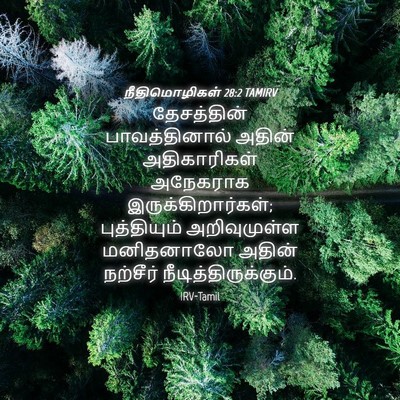 Picture 04 - நீதிமொழிகள் 28:2 TAMIRV - தேசத்தின் - Bible Verse Picture