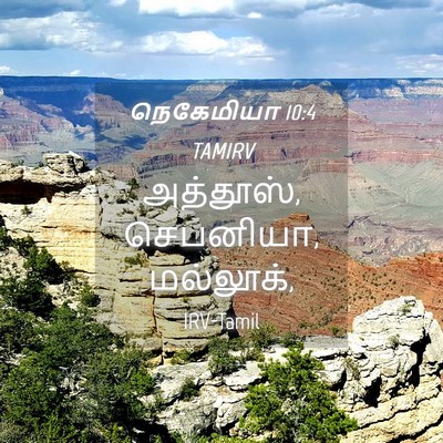 Picture 04 - நெகேமியா 10:4 TAMIRV - அத்தூஸ், செபனியா, - Bible Verse Picture