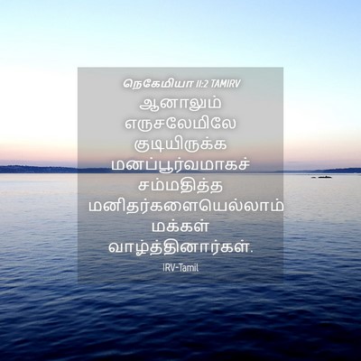 Picture 04 - நெகேமியா 11:2 TAMIRV - ஆனாலும் - Bible Verse Picture