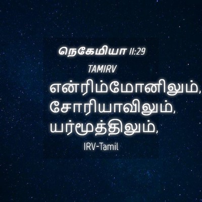 Picture 04 - நெகேமியா 11:29 TAMIRV - என்ரிம்மோனிலும், - Bible Verse Picture