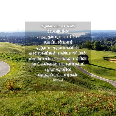 Picture 04 - நெகேமியா 12:23 TAMIRV - லேவியின் - Bible Verse Picture