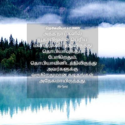 Picture 04 - நெகேமியா 6:17 TAMIRV - அந்த நாட்களில் - Bible Verse Picture