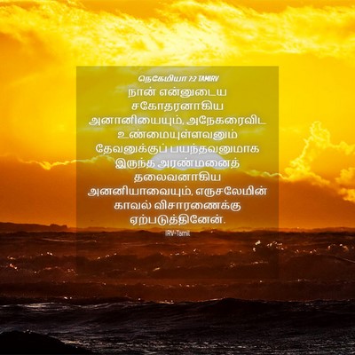 Picture 04 - நெகேமியா 7:2 TAMIRV - நான் என்னுடைய - Bible Verse Picture