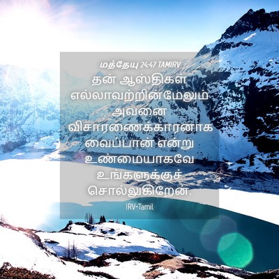 Picture 04 - மத்தேயு 24:47 TAMIRV - தன் ஆஸ்திகள் - Bible Verse Picture