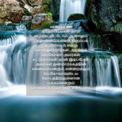 Picture 04 - மல்கியா 1:4 TAMIRV - ஏதோமியர்கள்: நாம் - Bible Verse Picture