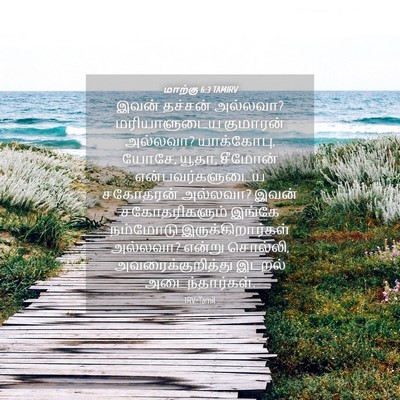 Picture 04 - மாற்கு 6:3 TAMIRV - இவன் தச்சன் - Bible Verse Picture