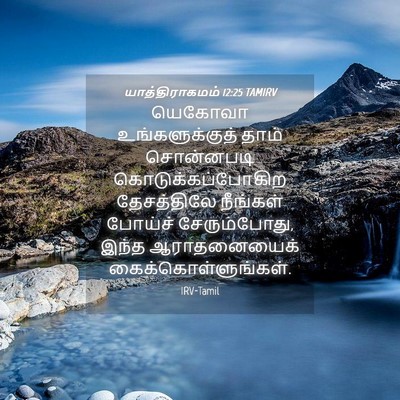 Picture 04 - யாத்திராகமம் 12:25 TAMIRV - யெகோவா - Bible Verse Picture