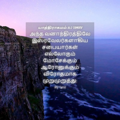Picture 04 - யாத்திராகமம் 16:2 TAMIRV - அந்த - Bible Verse Picture