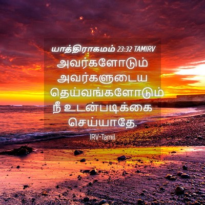 Picture 04 - யாத்திராகமம் 23:32 TAMIRV - அவர்களோடும் - Bible Verse Picture