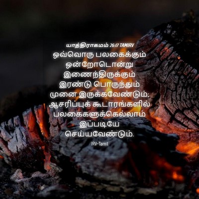 Picture 04 - யாத்திராகமம் 26:17 TAMIRV - ஒவ்வொரு - Bible Verse Picture
