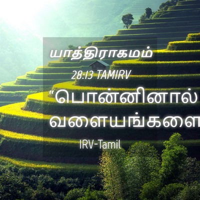 Picture 04 - யாத்திராகமம் 28:13 TAMIRV - “பொன்னினால் - Bible Verse Picture