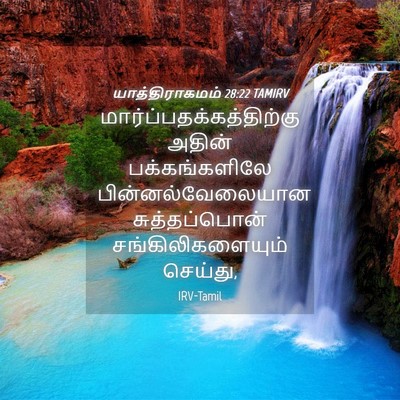 Picture 04 - யாத்திராகமம் 28:22 TAMIRV -  - Bible Verse Picture