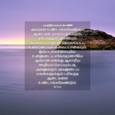 Picture 04 - யாத்திராகமம் 28:4 TAMIRV - அவர்கள் - Bible Verse Picture