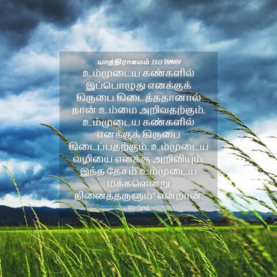 Picture 04 - யாத்திராகமம் 33:13 TAMIRV - உம்முடைய கண்களில் - Bible Verse Picture