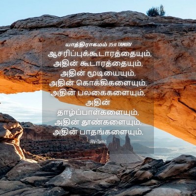 Picture 04 - யாத்திராகமம் 35:11 TAMIRV -  - Bible Verse Picture