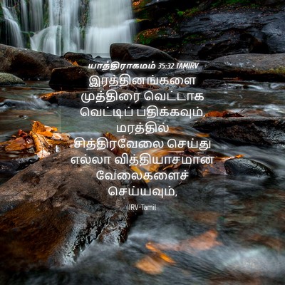 Picture 04 - யாத்திராகமம் 35:32 TAMIRV - இரத்தினங்களை - Bible Verse Picture