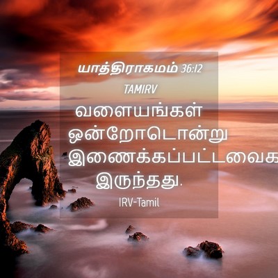 Picture 04 - யாத்திராகமம் 36:12 TAMIRV - வளையங்கள் - Bible Verse Picture