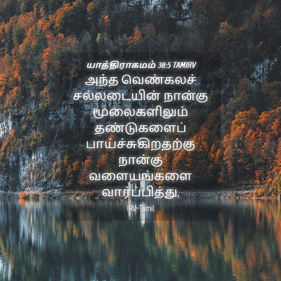 Picture 04 - யாத்திராகமம் 38:5 TAMIRV - அந்த வெண்கலச் - Bible Verse Picture