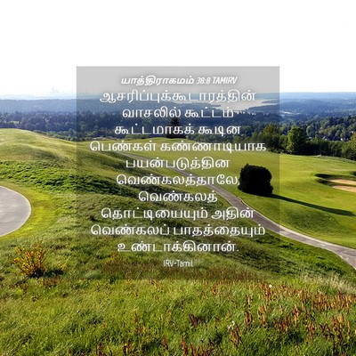 Picture 04 - யாத்திராகமம் 38:8 TAMIRV -  - Bible Verse Picture