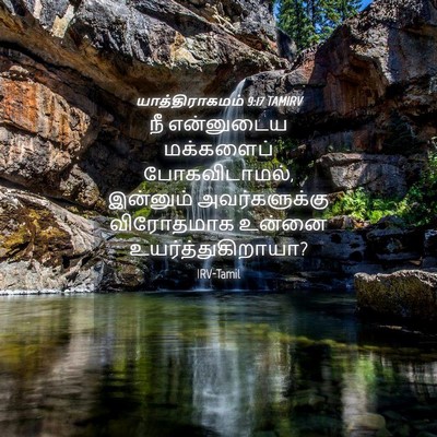 Picture 04 - யாத்திராகமம் 9:17 TAMIRV - நீ என்னுடைய - Bible Verse Picture