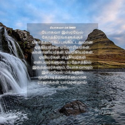 Picture 04 - யோசுவா 12:8 TAMIRV - யோசுவா இஸ்ரவேல் - Bible Verse Picture
