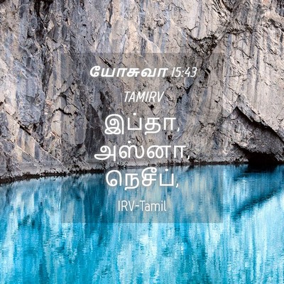 Picture 04 - யோசுவா 15:43 TAMIRV - இப்தா, அஸ்னா, - Bible Verse Picture