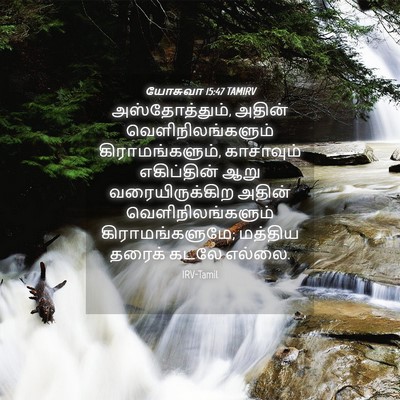 Picture 04 - யோசுவா 15:47 TAMIRV - அஸ்தோத்தும், - Bible Verse Picture