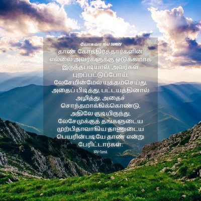 Picture 04 - யோசுவா 19:47 TAMIRV - தாண் - Bible Verse Picture