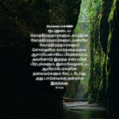 Picture 04 - யோசுவா 22:30 TAMIRV - ரூபனுடைய - Bible Verse Picture