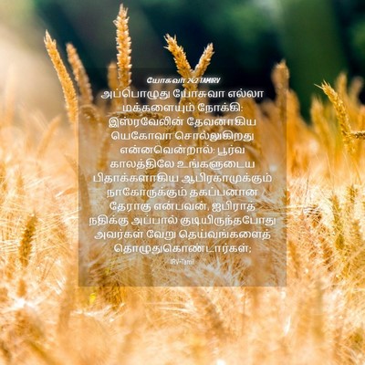 Picture 04 - யோசுவா 24:2 TAMIRV - அப்பொழுது யோசுவா - Bible Verse Picture