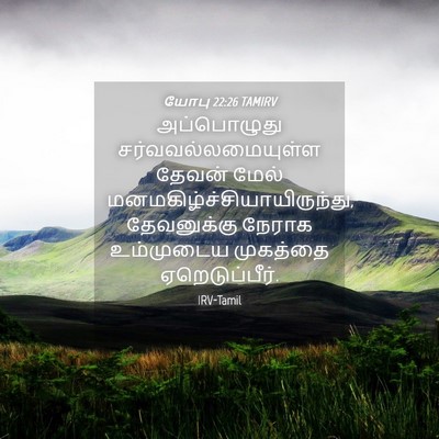 Picture 04 - யோபு 22:26 TAMIRV - அப்பொழுது - Bible Verse Picture