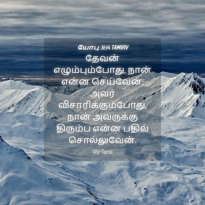 Picture 04 - யோபு 31:14 TAMIRV - தேவன் - Bible Verse Picture