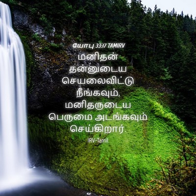Picture 04 - யோபு 33:17 TAMIRV - மனிதன் தன்னுடைய - Bible Verse Picture