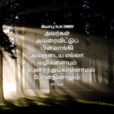 Picture 04 - யோபு 34:26 TAMIRV - அவர்கள் - Bible Verse Picture