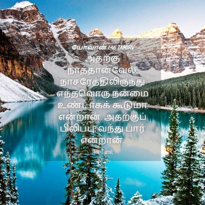 Picture 04 - யோவான் 1:46 TAMIRV - அதற்கு - Bible Verse Picture
