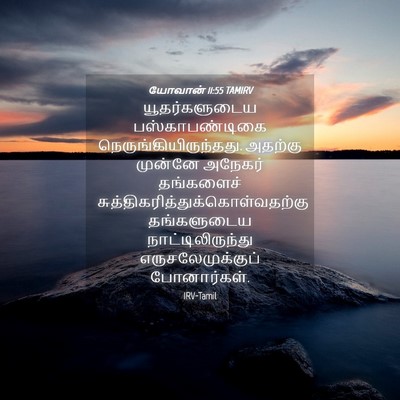 Picture 04 - யோவான் 11:55 TAMIRV - யூதர்களுடைய - Bible Verse Picture