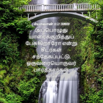 Picture 04 - யோவான் 13:22 TAMIRV - அப்பொழுது - Bible Verse Picture