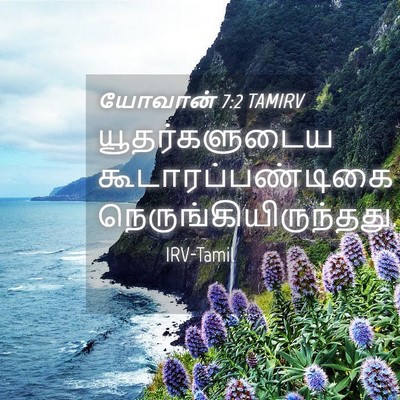 Picture 04 - யோவான் 7:2 TAMIRV - யூதர்களுடைய - Bible Verse Picture