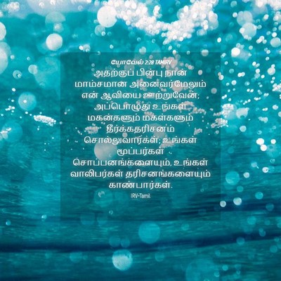 Picture 04 - யோவேல் 2:28 TAMIRV - அதற்குப் பின்பு - Bible Verse Picture