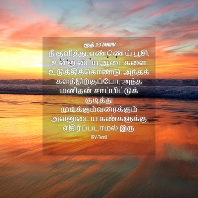 Picture 04 - ரூத் 3:3 TAMIRV - நீ குளித்து, - Bible Verse Picture