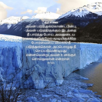 Picture 04 - ரூத் 3:4 TAMIRV - அவன் - Bible Verse Picture