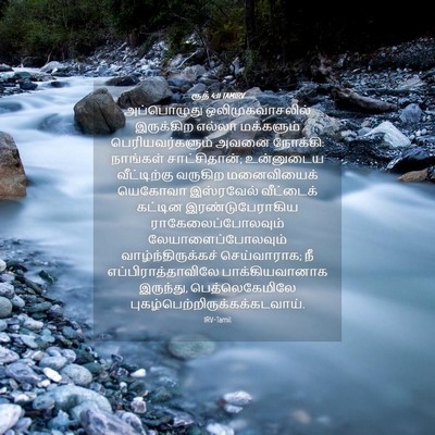 Picture 04 - ரூத் 4:11 TAMIRV - அப்பொழுது - Bible Verse Picture